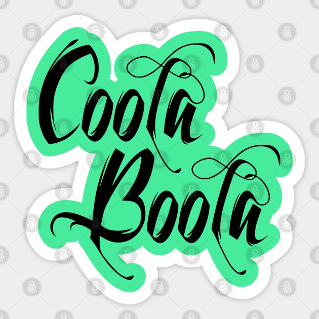 Coola Boola Sticker by Alan Hogan